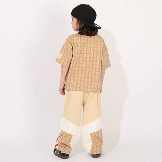 Japanese BDL x Disney parent-child print tops (80-150cm) for boys and girls (summer TOPS) 
