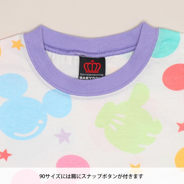 Japanese BDL x Disney parent-child print tops (80-150cm) for boys and girls (summer TOPS) 