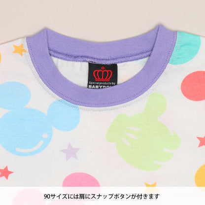 Japanese BDL x Disney parent-child print tops (80-150cm) for boys and girls (summer TOPS) 