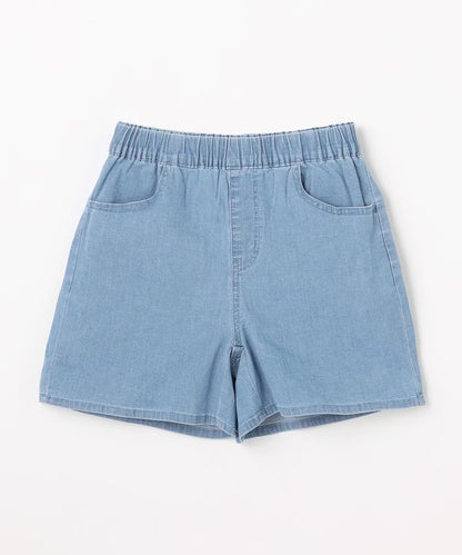 日本童裝 aF#a325 後蝴蝶結短褲 110-160cm 女童款 夏季 PANTS
