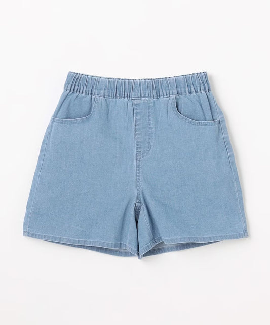 日本童裝 aF#a325 後蝴蝶結短褲 110-160cm 女童款 夏季 PANTS
