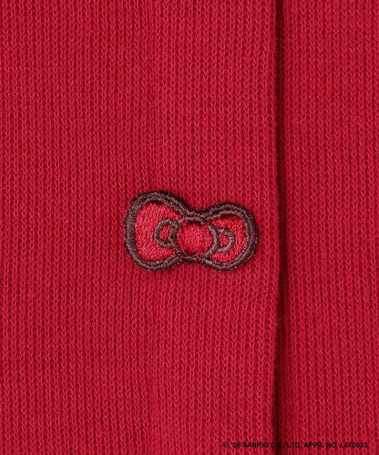 日本童裝 ANY#26 x Sanrio Hello Kitty 蝴蝶扣外套 100-150cm 女童款 秋季 OUTERWEAR 聖誕紅/新年紅