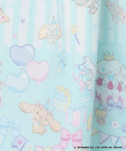 日本童裝 aF#a325 x Sanrio Cinnamoroll 2Way 領可拆 水手領連身裙 100-150cm 女童款 夏季 DRESSES