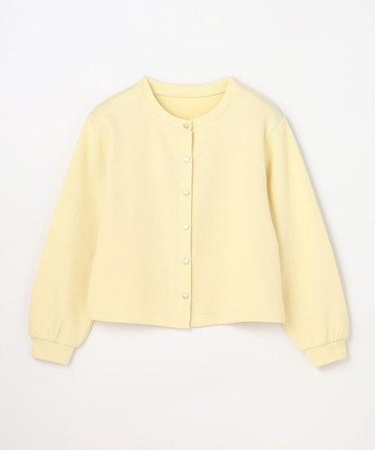 日本童裝 aF#a325 心型扣針織外套 90-150cm 女童款 春季 OUTERWEAR