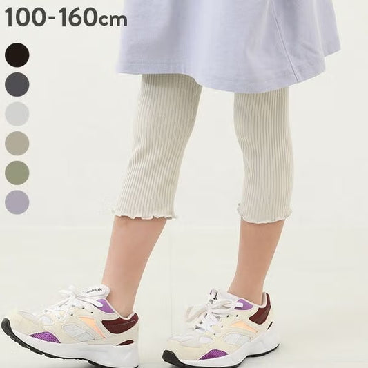 日本童裝 dev!rock 彈力緊身七分褲 100-160cm 女童款 夏季 PANTS
