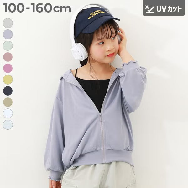 日本童裝 dev!rock 防UV 薄外套 100-160cm 女童款 夏季 OUTERWEAR