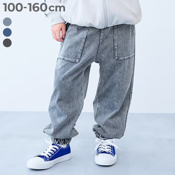 日本童裝 dev!rock 牛仔風格運動長褲 100-160cm 男童款 秋季 PANTS