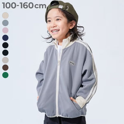 日本童裝 dev!rock 側條紋運動外套 100-160cm 男童款/女童款 秋季 OUTERWEAR