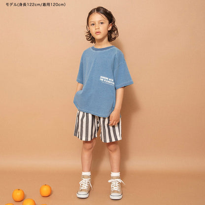 日本童裝 Branshes 條紋短褲 80-150cm 男童款 夏季 PANTS