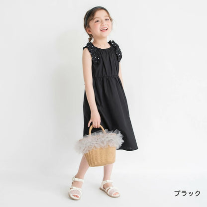 日本童裝 Branshes 荷葉邊連身裙 80-150cm 女童款 夏季 DRESSES