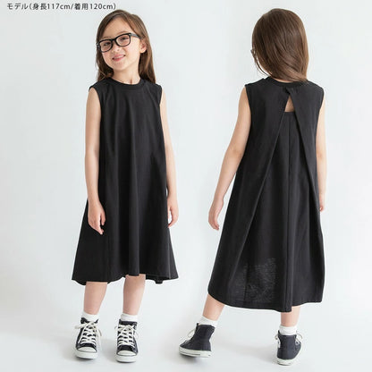 日本童裝 Branshes 露背連身裙 80-150cm 女童款 夏季 DRESSES