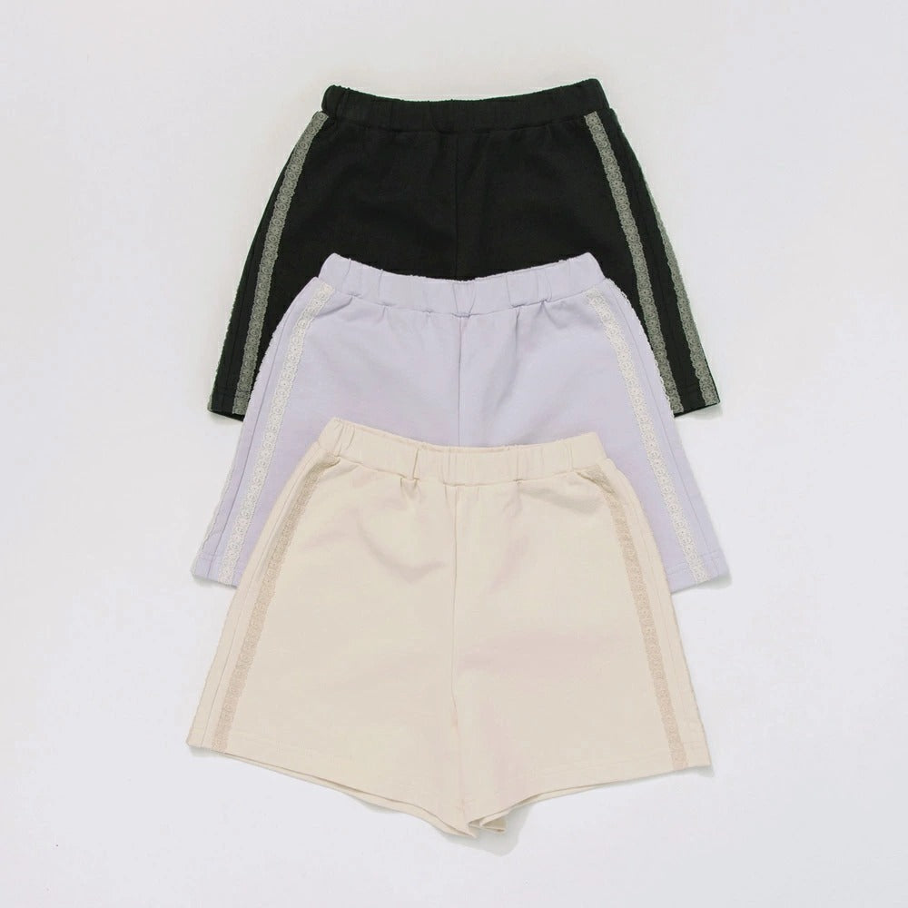 日本童裝 Branshes 側線短褲 80-150cm 女童款 夏季 PANTS