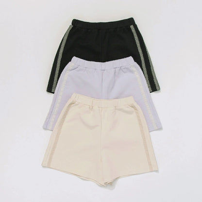 日本童裝 Branshes 側線短褲 80-150cm 女童款 夏季 PANTS