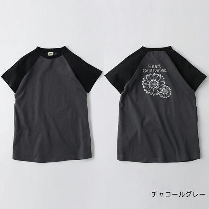 日本童裝 Branshes 插肩短袖連身裙 100-150cm 女童款 夏季 DRESSES