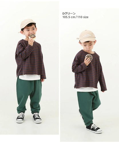 日本童裝 dev!rock 純棉純色燈籠褲 80-160cm 男童款/女童款 PANTS 春季