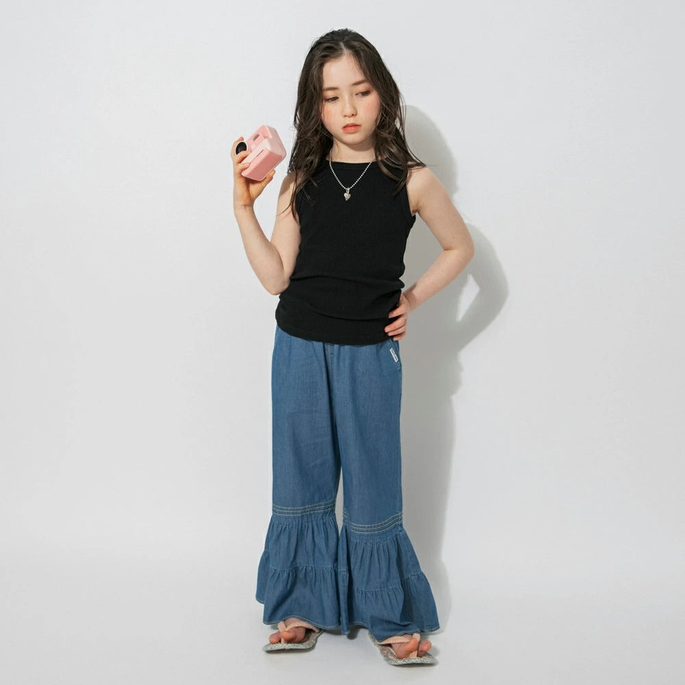日本童裝 Branshes【Ou? by EDWIN】背心 90-150cm 女童款 夏季 TOPS