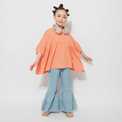 日本童裝 Branshes【Ou? by EDWIN】寬鬆上衣 90-150cm 女童款 夏季 TOPS