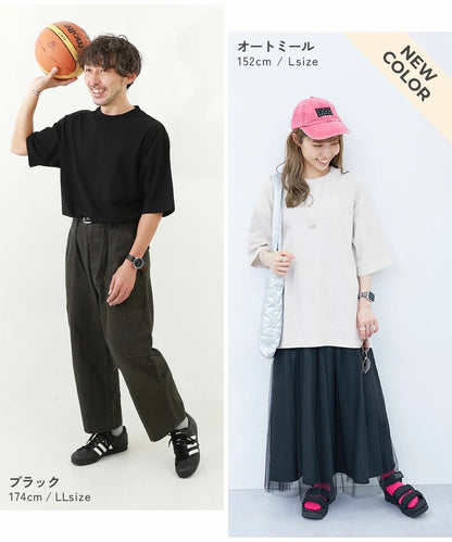 日本童裝 dev!rock 耐穿 耐洗不易變形 親子裝 純色短袖上衣 M-LL 大人款 TOPS 夏季