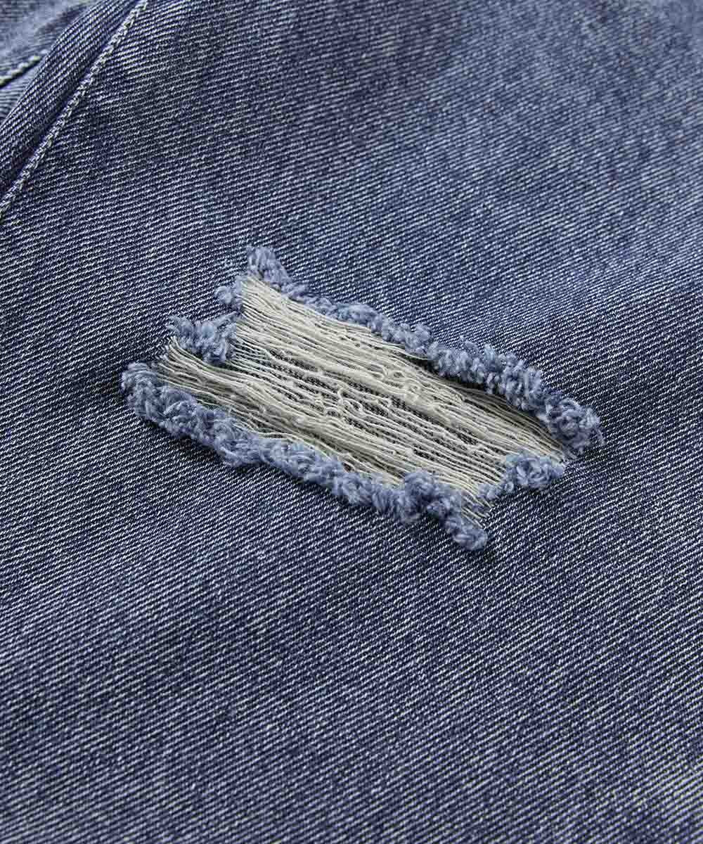 日本童裝 dev!rock 做舊直筒牛仔褲 100-160cm 男童款/女童款 PANTS 春季