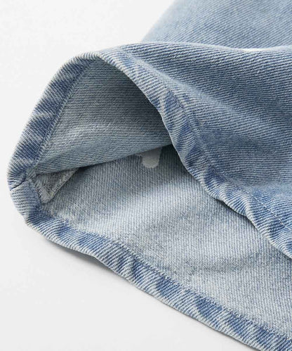 日本童裝 dev!rock 愛心花朵刺繡牛仔短褲 100-160cm 女童款 夏季 PANTS