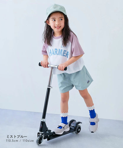 Japanese children's clothing dev!rock waterproof series stand collar thin jacket 100-160cm boys/girls spring and summer outerwear