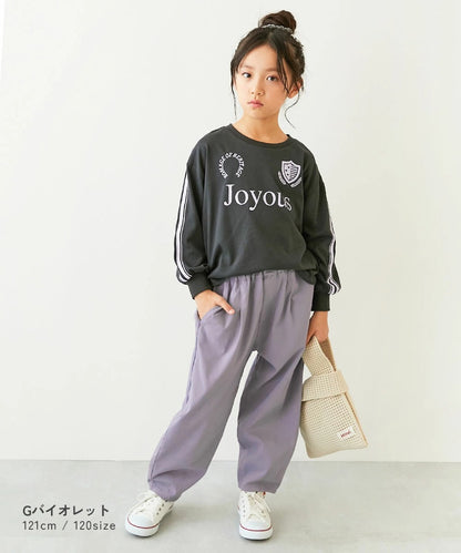 日本童裝 dev!rock 彈性斜紋寬鬆褲 100-160cm 男童款/女童款 PANTS 春季