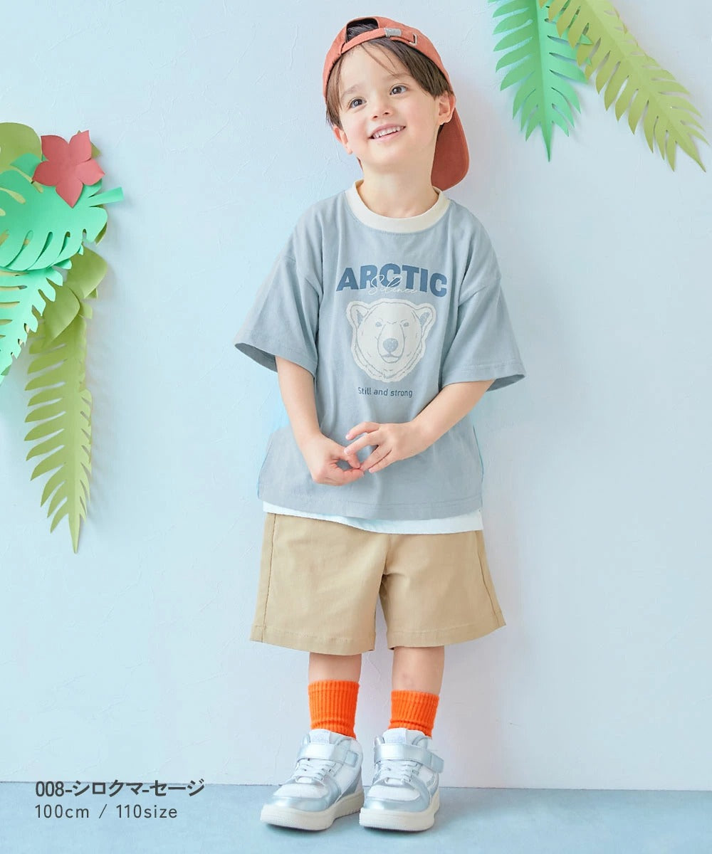 日本童裝 dev!rock 印花短袖上衣 90-160cm 男童款/女童款 TOPS 夏季