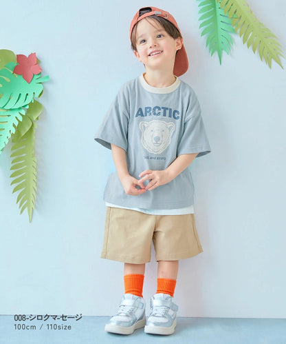 日本童裝 dev!rock 印花短袖上衣 90-160cm 男童款/女童款 TOPS 夏季