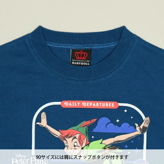 日本童裝 BDL x Disney PeterPans印花長袖上衣 90-130cm 男童款 夏季 TOPS