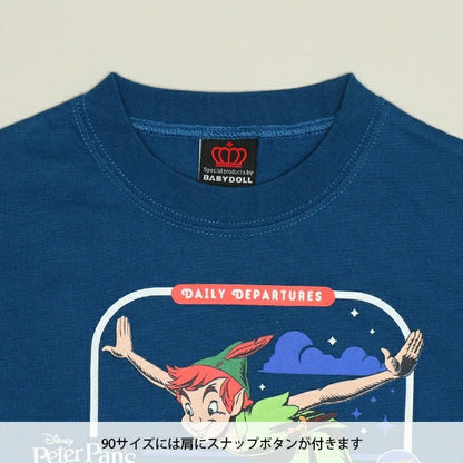 日本童裝 BDL x Disney PeterPans印花長袖上衣 90-130cm 男童款 夏季 TOPS