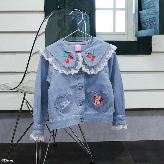 Japanese BDL x Disney parent-child print tops (80-150cm) for boys and girls (summer TOPS) 