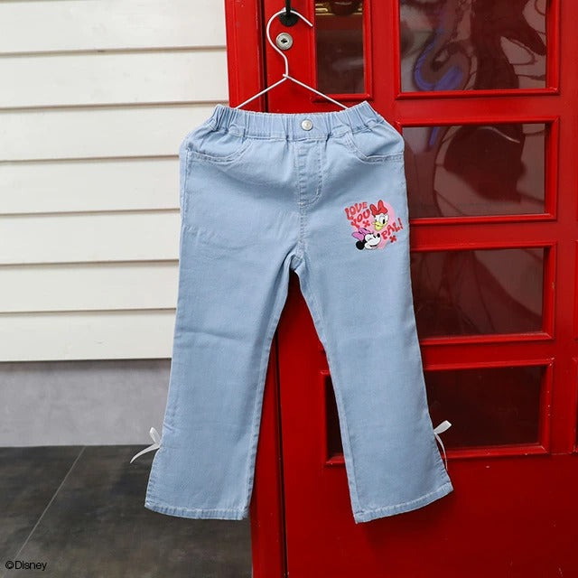 Japanese BDL x Disney parent-child print tops (80-150cm) for boys and girls (summer TOPS) 