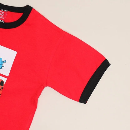 Japanese BDL x Disney parent-child print tops (80-150cm) for boys and girls (summer TOPS) 