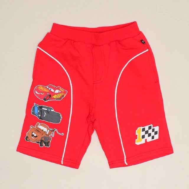 日本童裝 BDL x Disney Cars印花短褲 90-130cm 男童款 夏季 PANTS