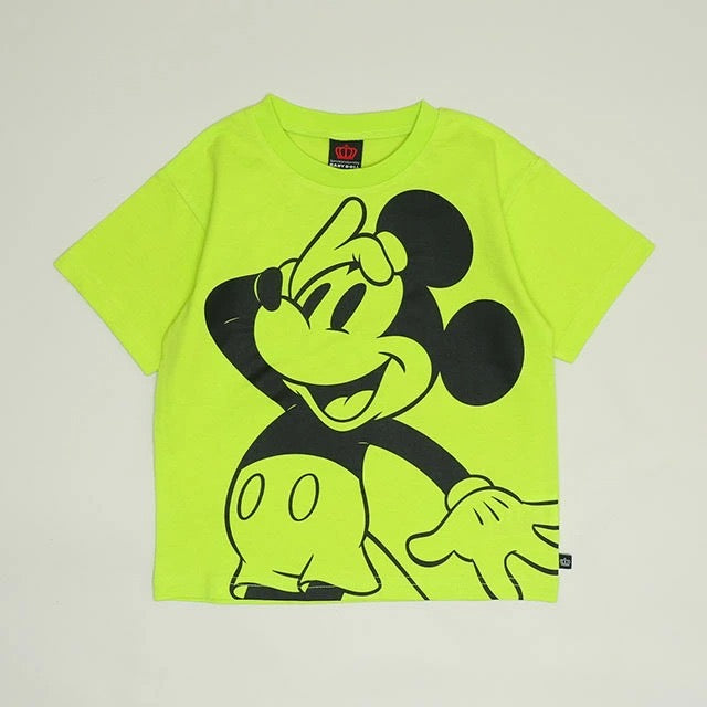 Japanese BDL x Disney parent-child print tops (80-150cm) for boys and girls (summer TOPS) 