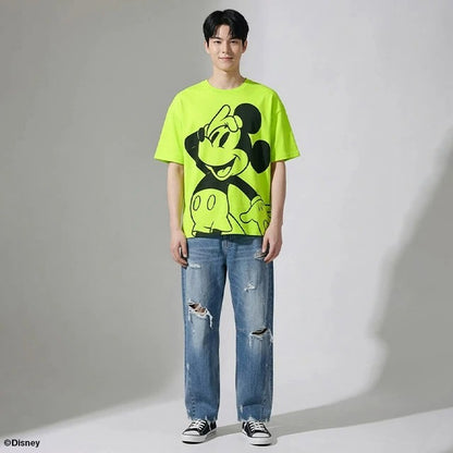 Japanese BDL x Disney parent-child print tops (80-150cm) for boys and girls (summer TOPS) 
