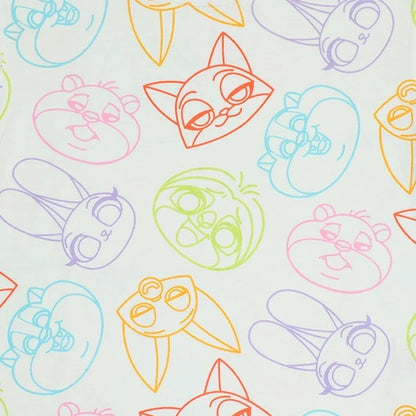 Japanese BDL x Disney parent-child print tops (80-150cm) for boys and girls (summer TOPS) 