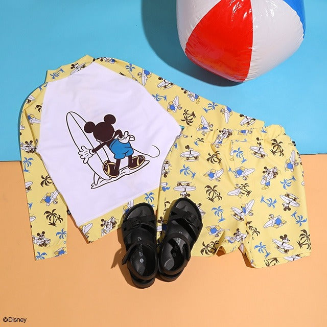 Japanese BDL x Disney parent-child print tops (80-150cm) for boys and girls (summer TOPS) 