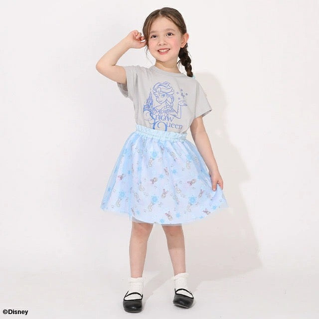 Japanese BDL x Disney parent-child print tops (80-150cm) for boys and girls (summer TOPS) 