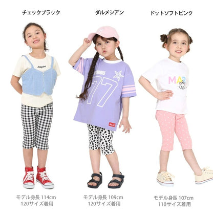 Japanese BDL x Disney parent-child print tops (80-150cm) for boys and girls (summer TOPS) 