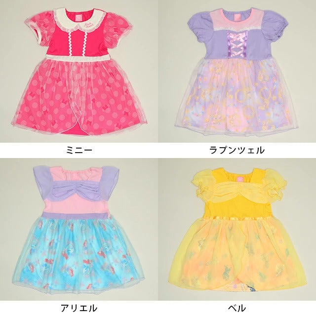 日本童裝 BDL x Disney Princess公主連身裙 90-130cm 女童款 夏季 DRESSES