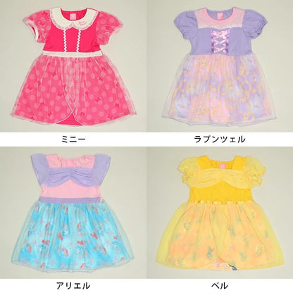日本童裝 BDL x Disney Princess公主連身裙 90-130cm 女童款 夏季 DRESSES
