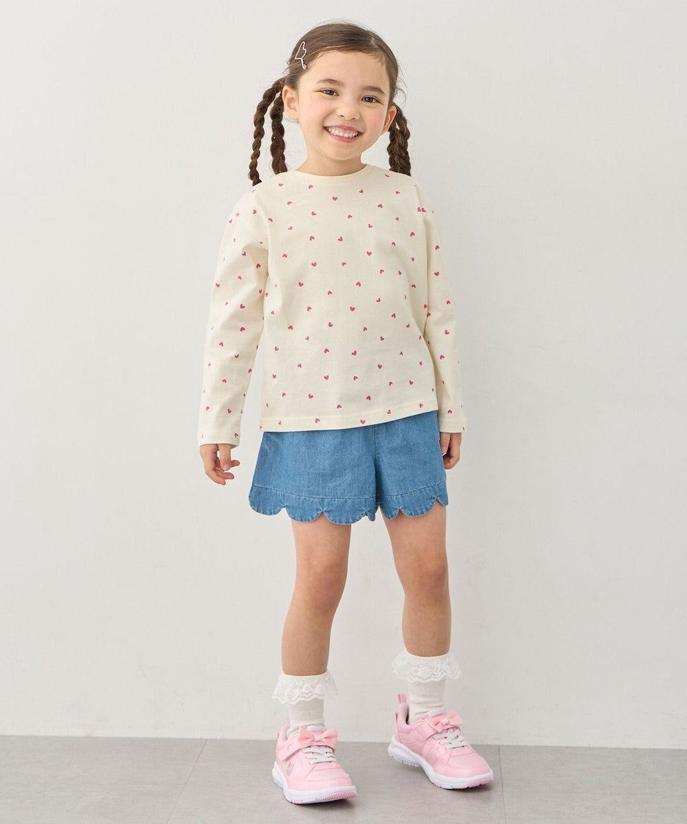 日本童裝 aF#a325 波浪邊短褲 100-150cm 女童款 夏季 PANTS