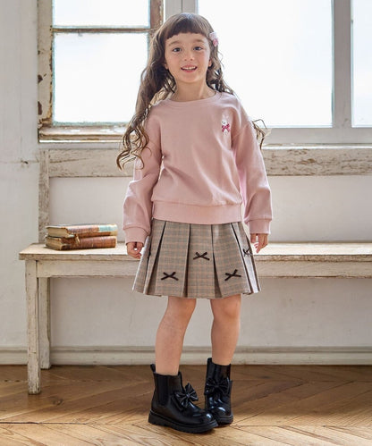 日本童裝 aF#a325  動物背部印花上衣 110-160cm 女童款 秋季 TOPS