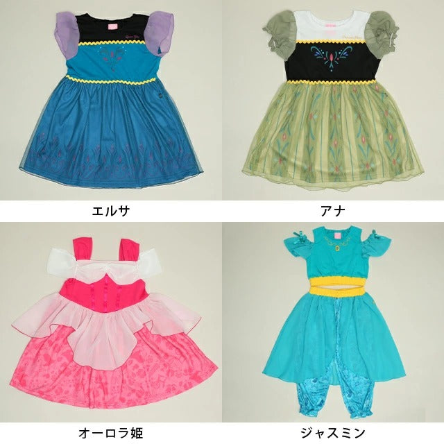日本童裝 BDL x Disney Princess公主連身裙 90-130cm 女童款 夏季 DRESSES