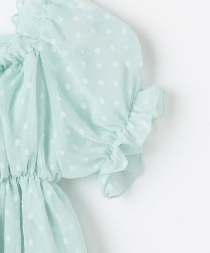 日本童裝 aF#a325 2Way 吊帶露肩上衣 110-160cm 女童款 夏季 TOPS