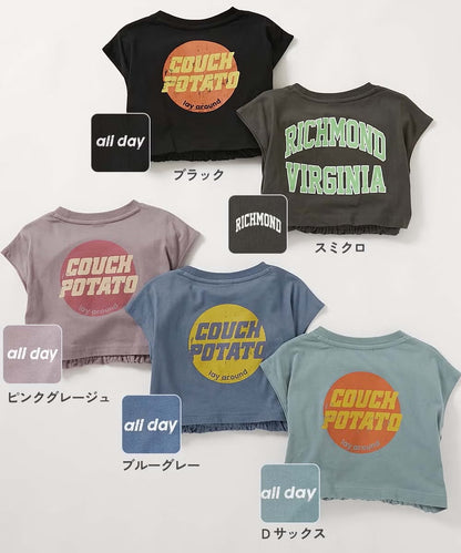 日本童裝 dev!rock 露背假兩件背心裙 100-160cm 女童款 夏季 TOPS