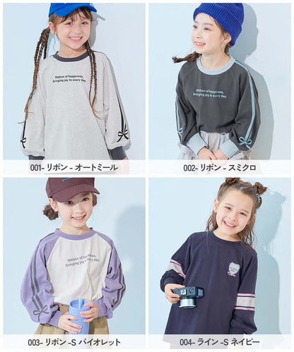 日本童裝 dev!rock 印花長袖上衣 100-160cm 女童款 秋季 TOPS