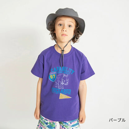 日本童裝 Branshes 印花短袖上衣 80-150cm 男童款 夏季 TOPS