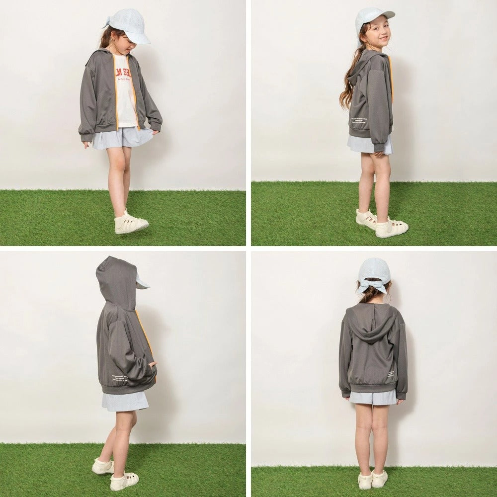 日本童裝 Branshes 防UV 接觸冷感 清涼薄外套 90-150cm 男童款/女童款 夏季 OUTERWEAR